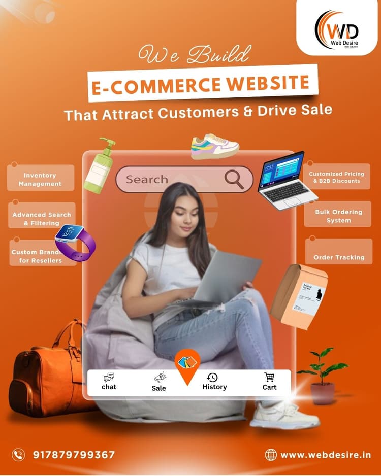 E-Commerce Website Development — Webdesire