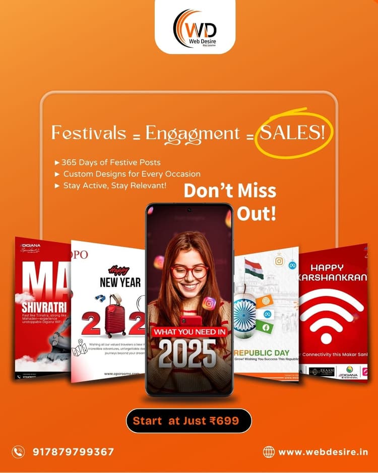 Graphics & UI/UX Design — Webdesire